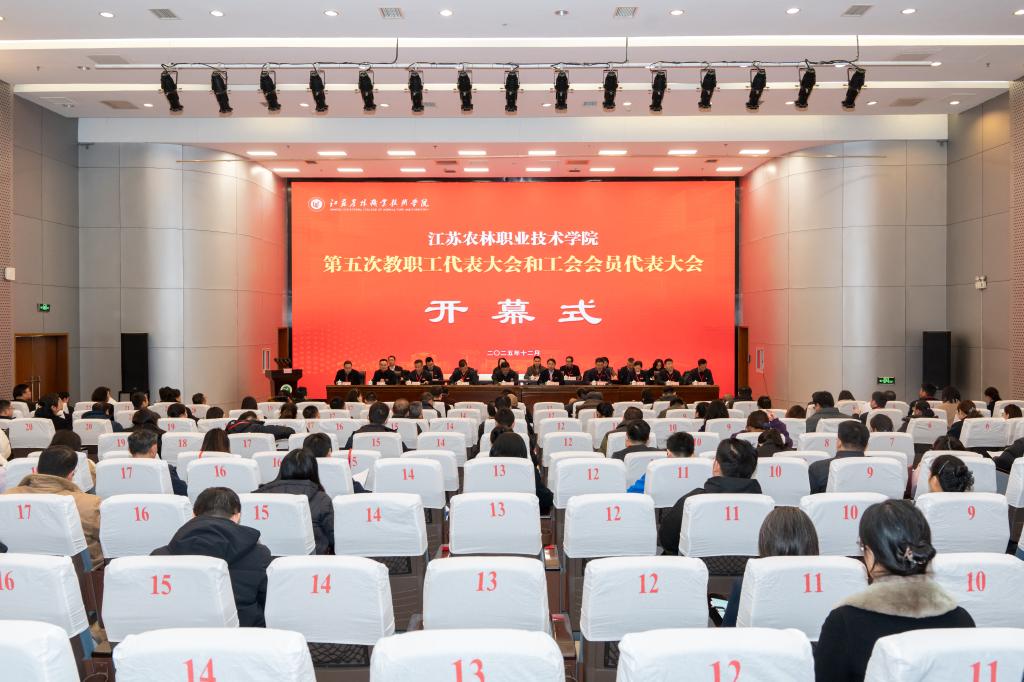 学院第五次教代会和工代会胜利召开